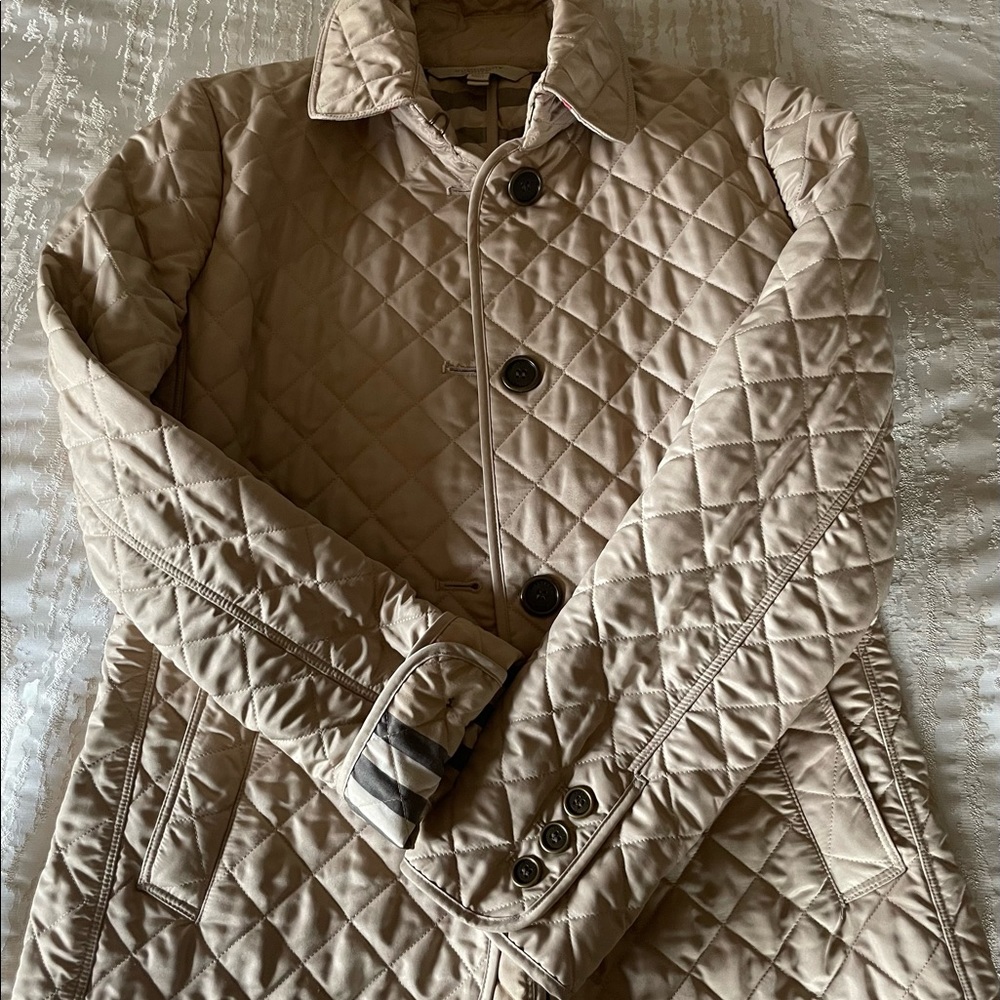 Authentic Burberry Quilted Jacket
